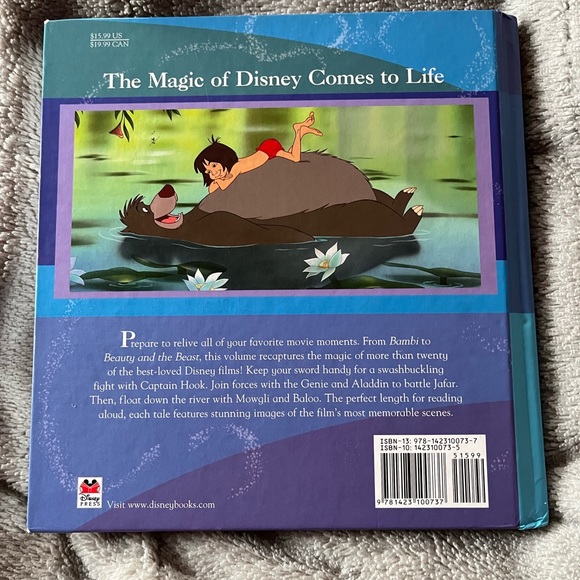 Disney storybook collections. Treasury of tales book. - Picture 2 of 4